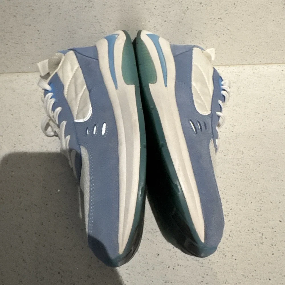 Mark Wahlberg Municipal Origin Sneakers Men's US9.5/9 White/Sky Blue